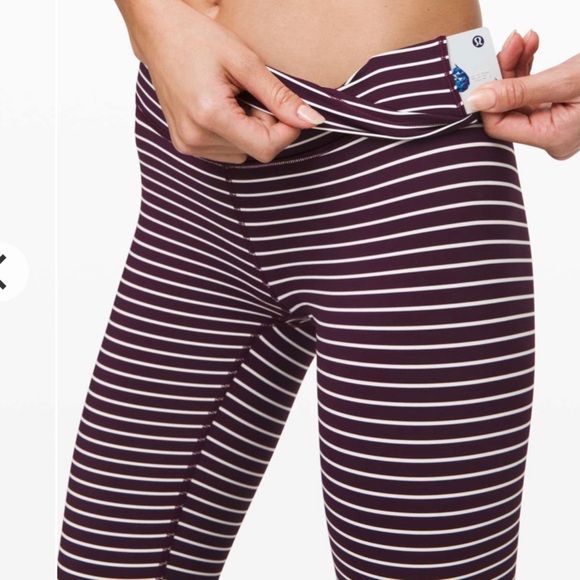 NWT Lululemon Wunder Under High-Rise Crop
Parallel Stripe - Picture 4 of 12
